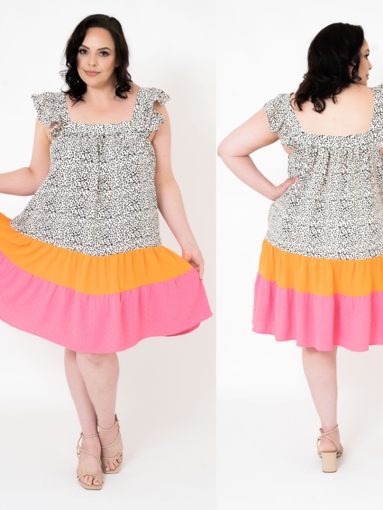 Color block dress - Picture 2 of 2